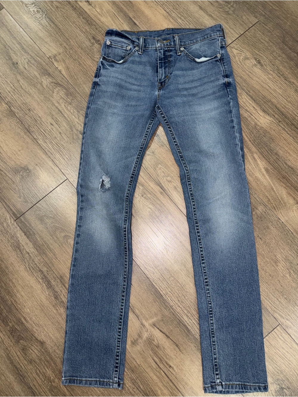 Levi's Blue Slim Straight Jeans